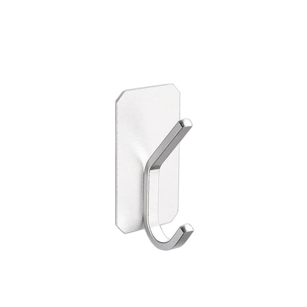 4-pack aluminiumkrokar för över dörren Silver Model 1 Silver