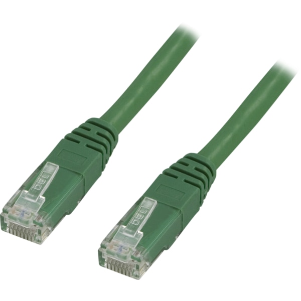 U/UTP Cat6 patch cable 0.3m, green