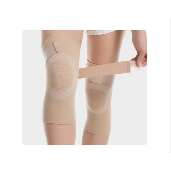 Ohuet kesäpolvisuojat - Hengittävät ja mukavat tuet Beige XXL