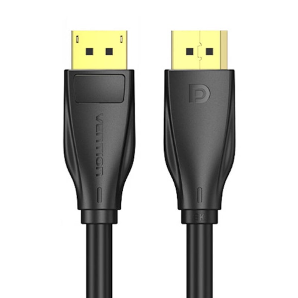 DisplayPort 1.4-kabelventilation HCDBG 1,5m, 8K 60Hz/4K 120Hz (sort)