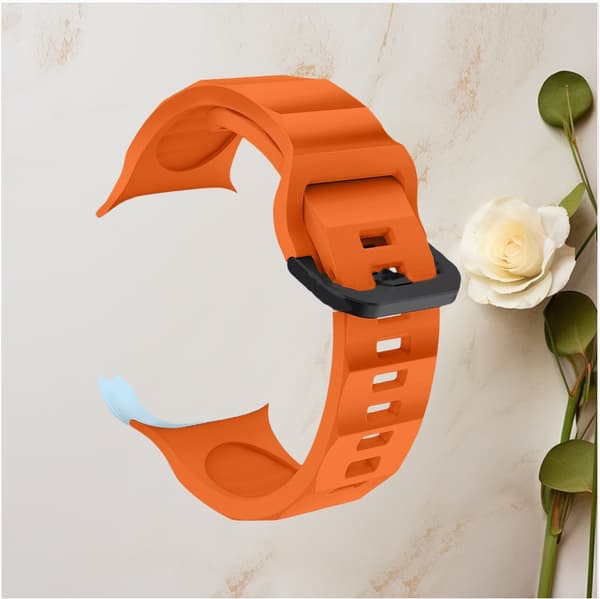 Silikonearmbånd til Apple iWatch 9 Orange S Orange S