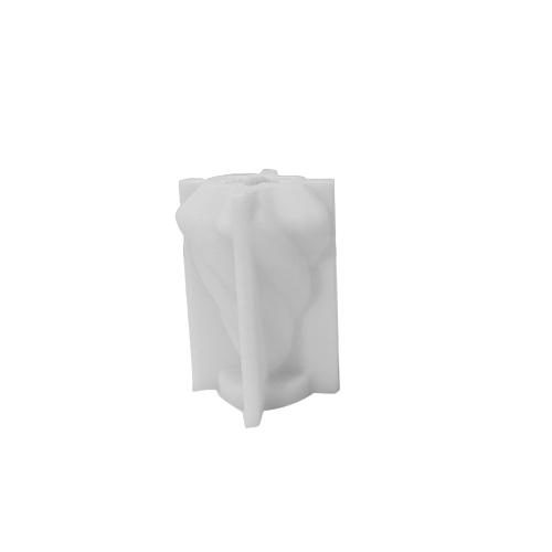 Uregelmæssig lys form White White