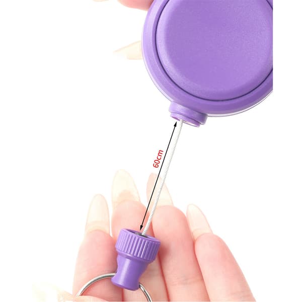 Utdragbar nyckelring Purple Purple