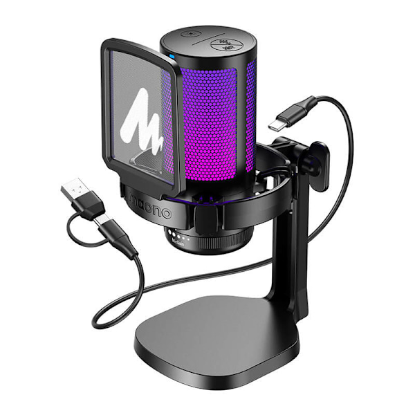 Gamingmikrofon Maono DGM20 (sort)