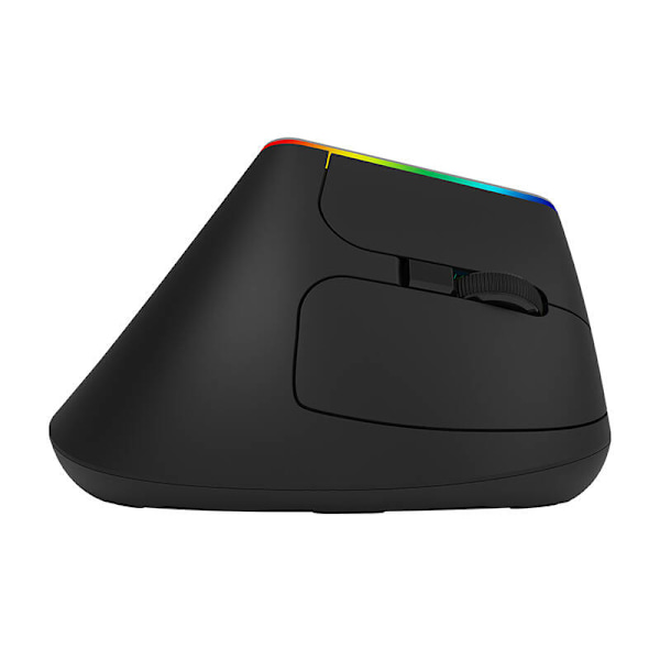 Langaton pystyhiiri Delux M618C 2.4G 1600DPI RGB (musta)