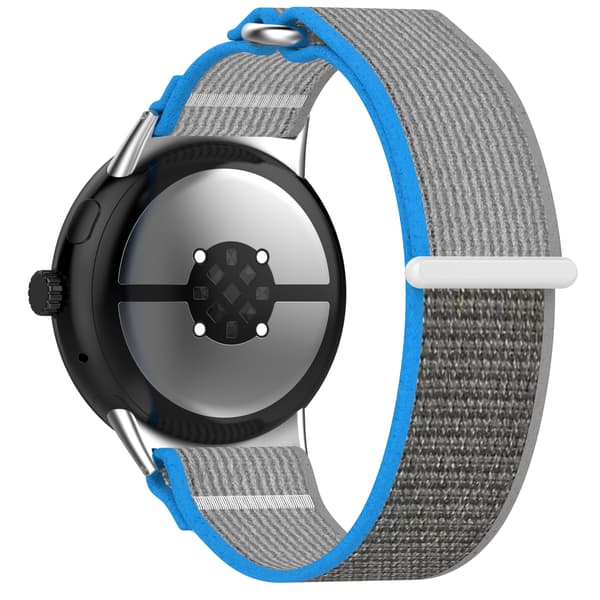 Google Pixel Watch 3 Trail utomhus nylonrem Grey+Blue 45 mm Grey+Blue 45 mm