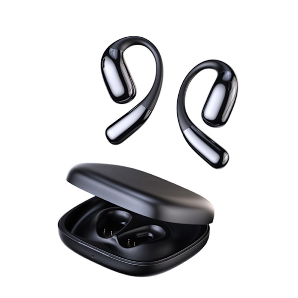 AI Oversættelses Earbuds A38 - Privat Model Sort Sort