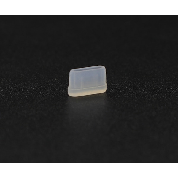 Dammskydd för USB-C-portar, 4-pack Transparent