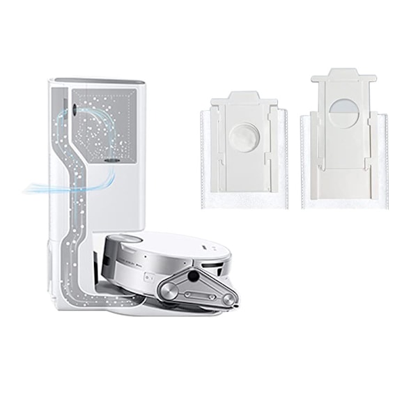 Dammsugarpåsar för Samsung Jet Bot AI+VCA-RDB95 5-pack White White