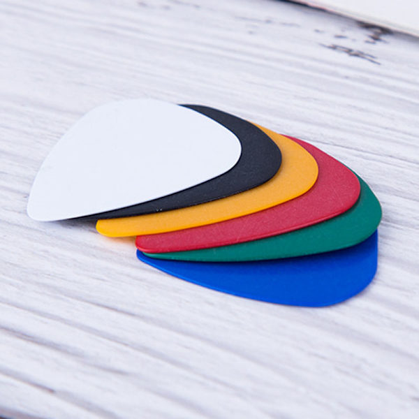 10 st Gitarplektrum i Blandade Färger L