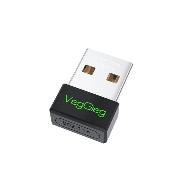 150 Mbps Mini USB WiFi-adapter - Driverfri opgradering til problemfri forbindelse