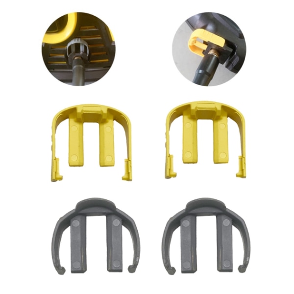 INF Biltvättmaskin Snabbkopplingsspänne, Klämma för spolhandtag 4-pack Karcher K2/K3/K4/K5/K6/K7 Flerfärgad