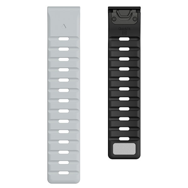 Garmin N54 Norman magnetisk urrem Sort+grå 22 mm