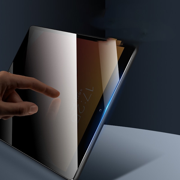 Beskyttelsesfilm til iPad med privatlivsfilter - 2.5D hærdet glas iPad 5/6/Air1/Air2 (9,7 tommer)