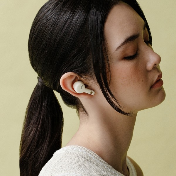 Hörlur In-Ear A2 True Wireless ANC Vit
