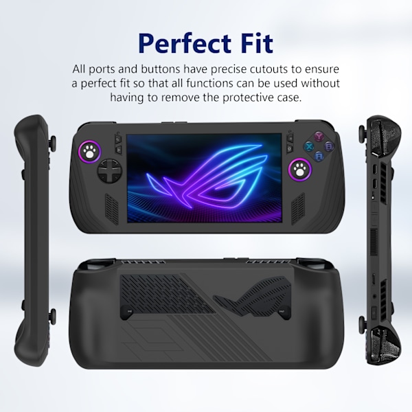Skyddsfodral för ASUS ROG Ally X Gaming Handheld Svart