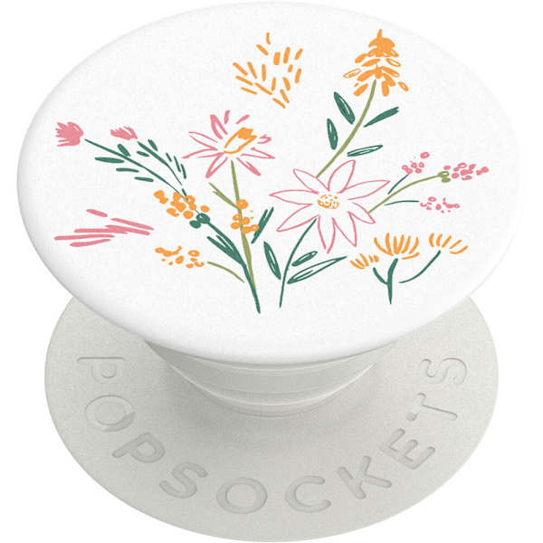 Wild Blooms Avtagbart Grip med Ställfunktion