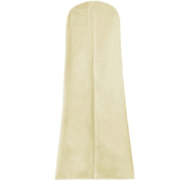 Dammskydd Förvaringsväska för bröllop helklänning Beige M