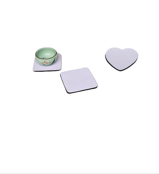 Set med 4 st Neoprenunderlägg Round