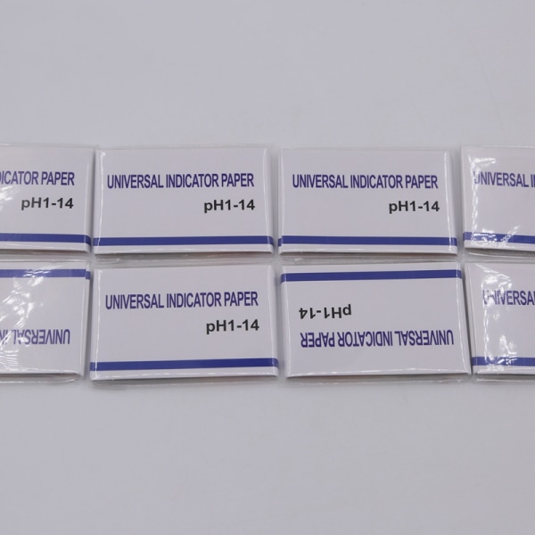 INF Lakmuspapir til pH-test (1-14) 80 teststrimler MultiColor MultiColor
