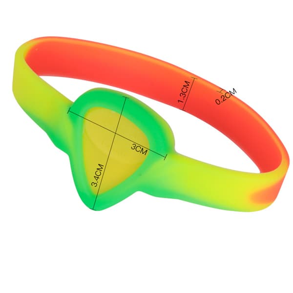 Plektrumhållare för gitarr, armbandsplektrumhållare för gitarrister Green Green
