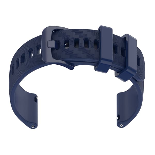 Silikone urrem til Garmin Vivoactive 4/3/Venu Blue 20 mm Blue 20 mm