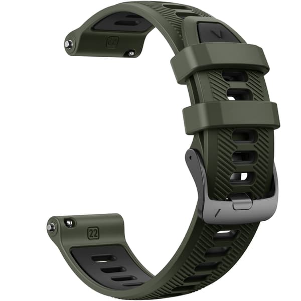 Snabbfäste Silikonarmband för Forerunner Green Green