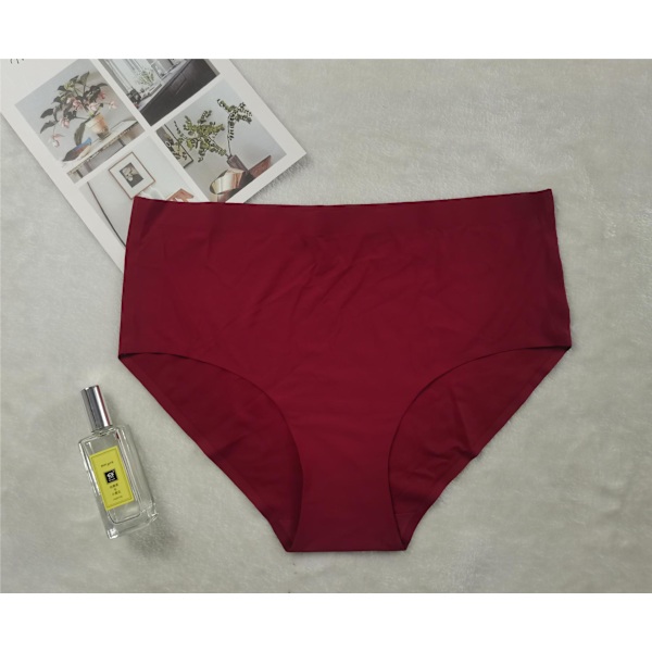 Bikinitrosor med hög midja, set Svart+röd 4XL