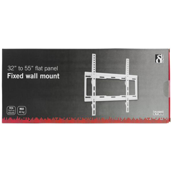 Wall mount  TV/screen 3255 "max40kg VESA 75x75 to 400x400mm
