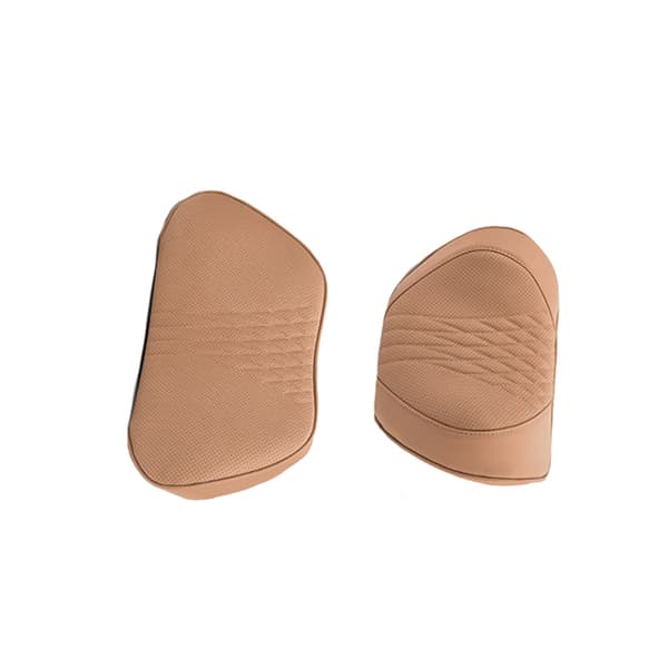 Bil Ländryggsstöd Kudde Set Brown Brown