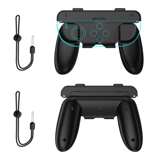 Ergonomiset mukavuuskahvat Nintendo Switch Joy-Cons -ohjaimille