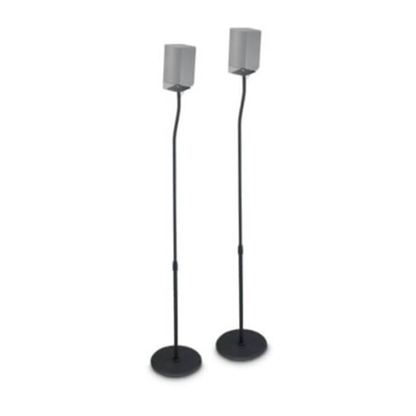 Högtalarstativ Universal 2-pack Svart