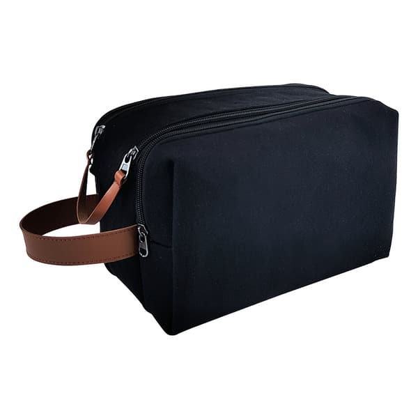 Tilava kylpytuotepussi kahvalla Black Black