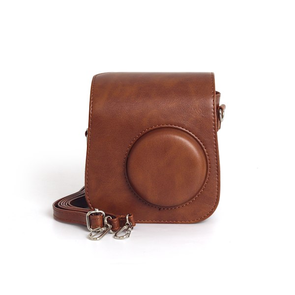 Vintage PU læder kamerataske til Instax Mini SE/7+