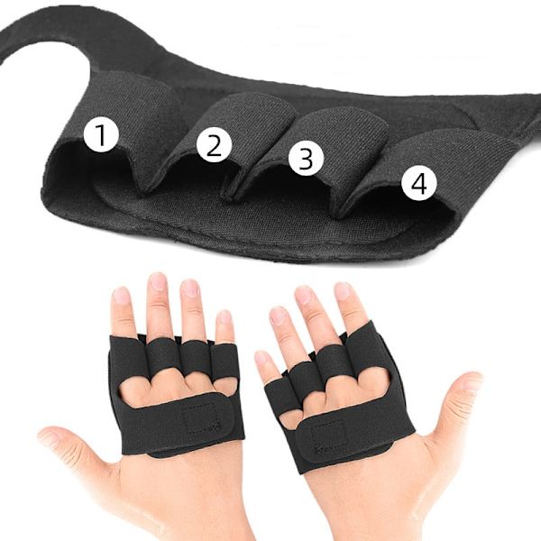 Sporthalvfingerhandskar
