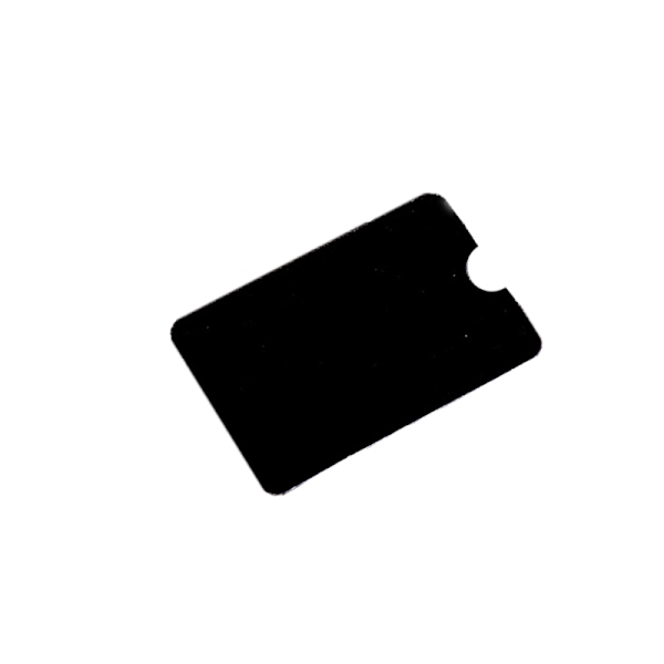 12-pack RFID-blockeringskortfodral Svart