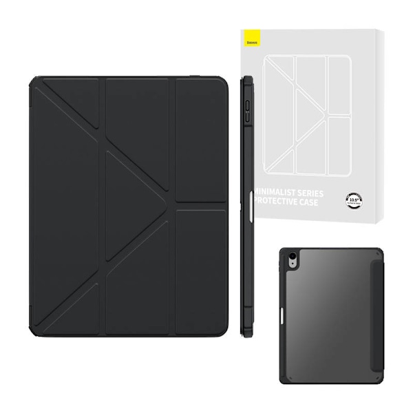 Baseus Minimalist Series IPad 10 10,9" skyddsfodral (svart)