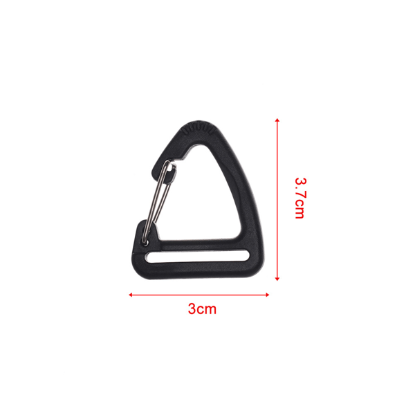25MM Plast Trekant Wire Krog Spænde