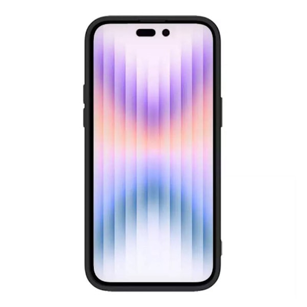 Nillkin CamShield Silky Silikonfodral för iPhone 15 Pro (klassisk svart))