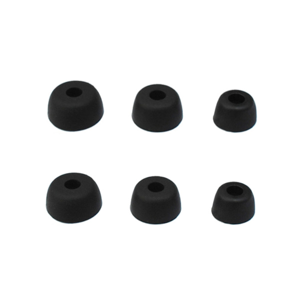 INF Silikone ørepropper til Jabra Elite 75t/ 65t/ Active/Sport Evolve, S/M/L Sort