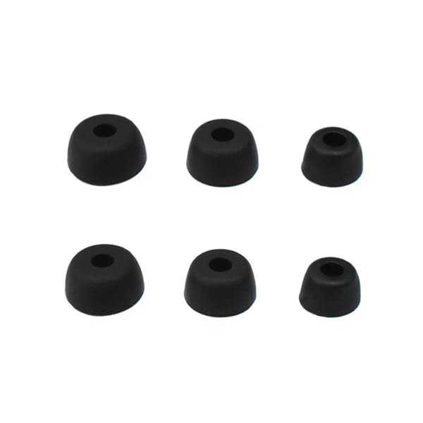 Silikone ørepropper til Jabra Elite 75t/ 65t/ Active/Sport Evolve, S/M/L Black Black