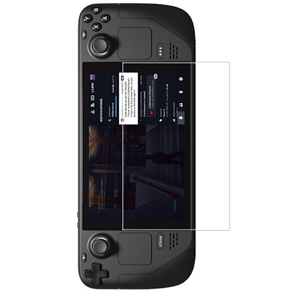 Steam Deck Screen Protector [HD Clear] 2-pak model 1