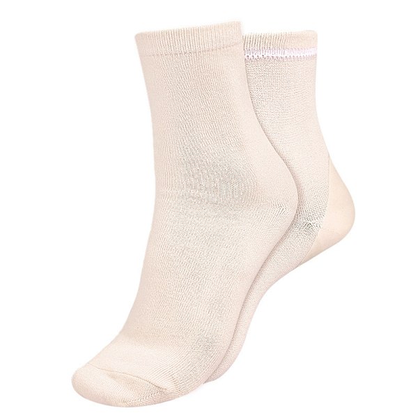 042 Silikonhälgel ankelstrumpor Beige