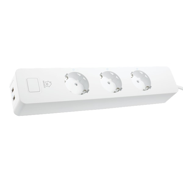 3 way outlet with 2 USB ports