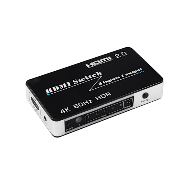 HDMI Switch 5 in 1 Out 4K @ 60Hz Sort