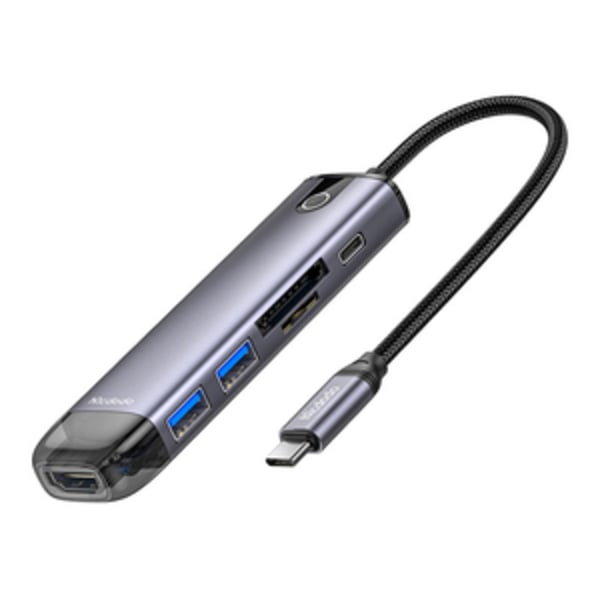 Mcdodo HU-7420 10-i-1 USB-C Hub (USB-C, HDMI, VGA, USB3.0*2, USB3.0*2, SD, TF)
