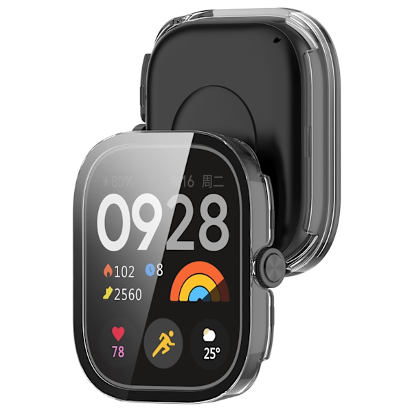 Fodral med Inbyggt Skärmskydd för Redmi Watch 5 Transparent