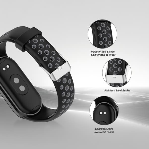 Urrem silikone Xiaomi Mi Band 8