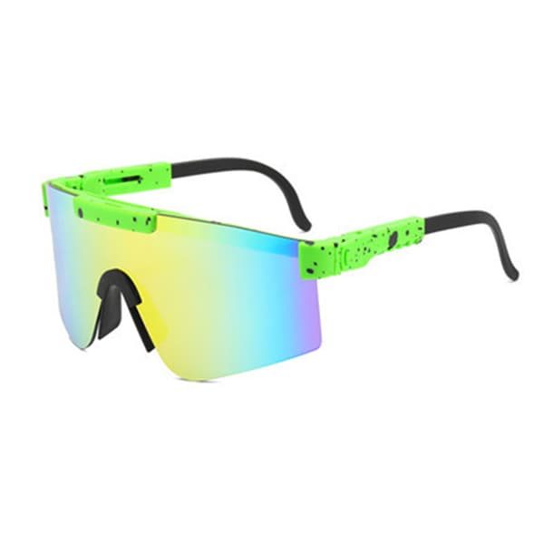 Tyylikkäät PC+TAC aurinkolasit - UV400 suoja ulkoiluun MultiColor MultiColor