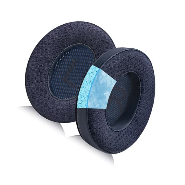 Kylande Gelörondynor för Bose QC35 Hörlurar Blue Blue
